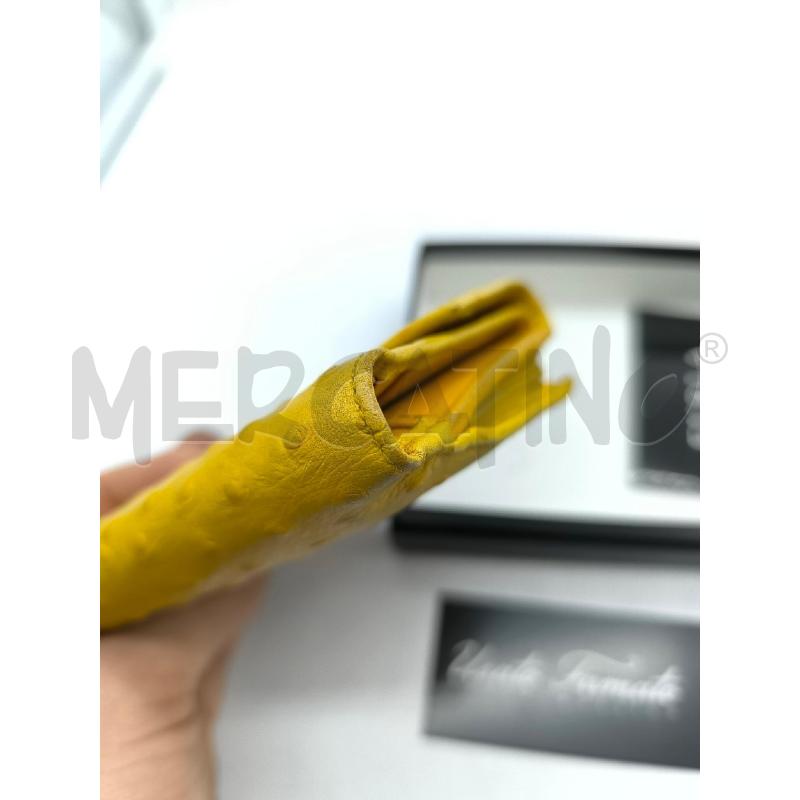 PORTA FOGLIO FURLA GIALLO VERA PELLE   | Mercatino dell'Usato Mestre 3