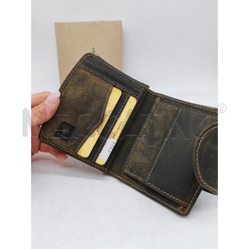 PORTA FOGLIO GREEN BURRY VERDE  | Mercatino dell'Usato Mestre 3