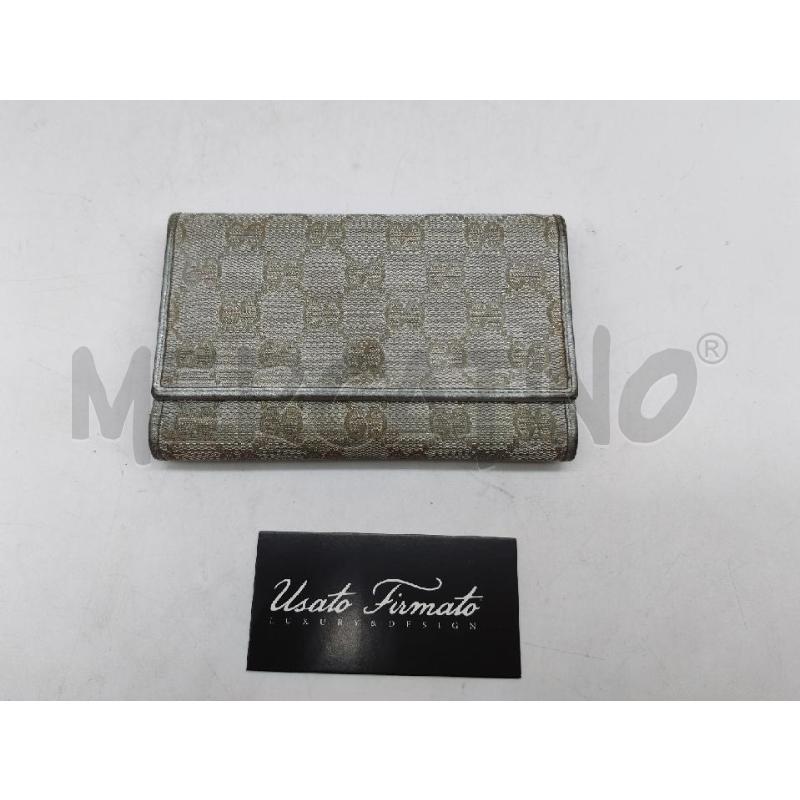PORTA FOGLIO GUCCI ARGENTATO | Mercatino dell'Usato Mestre 1
