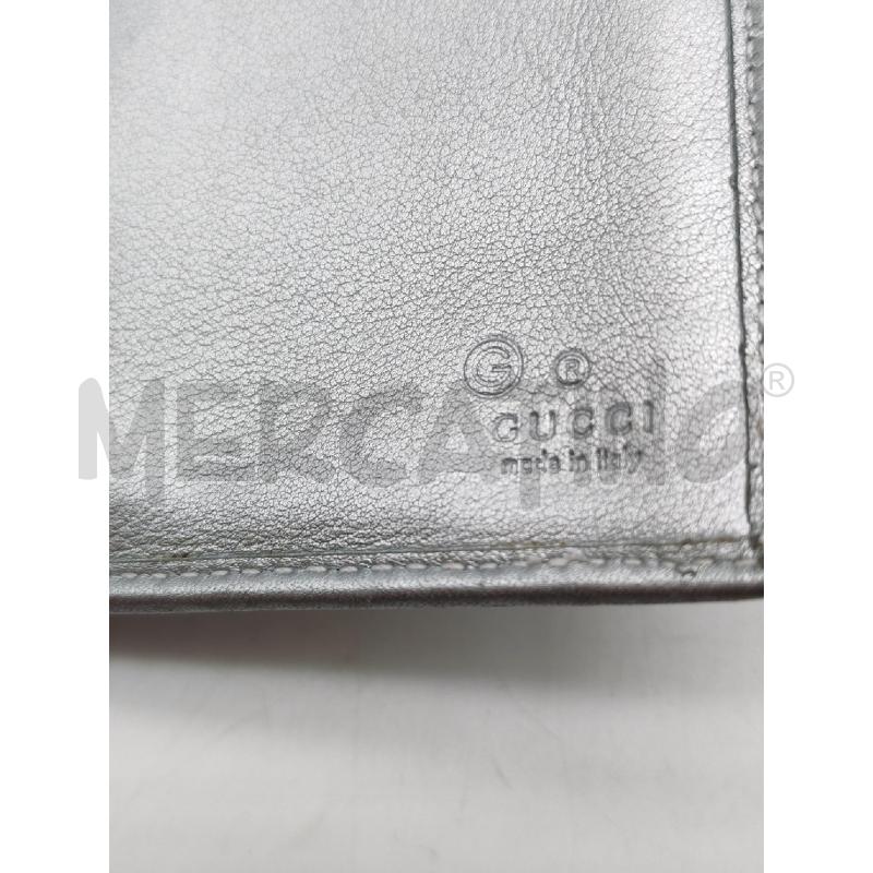 PORTA FOGLIO GUCCI ARGENTATO | Mercatino dell'Usato Mestre 3