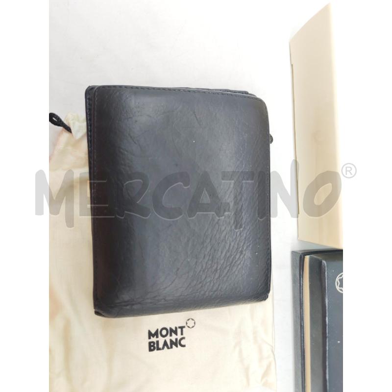 PORTA FOGLIO MONT BALNC NERO CON USURE | Mercatino dell'Usato Mestre 3