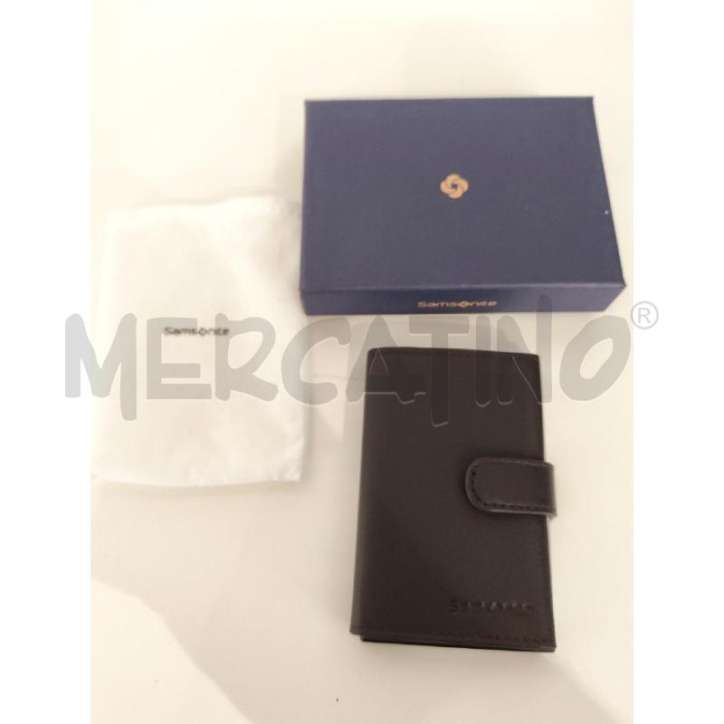 PORTA TESSERE SAMSONITE NERO  | Mercatino dell'Usato Mestre 1