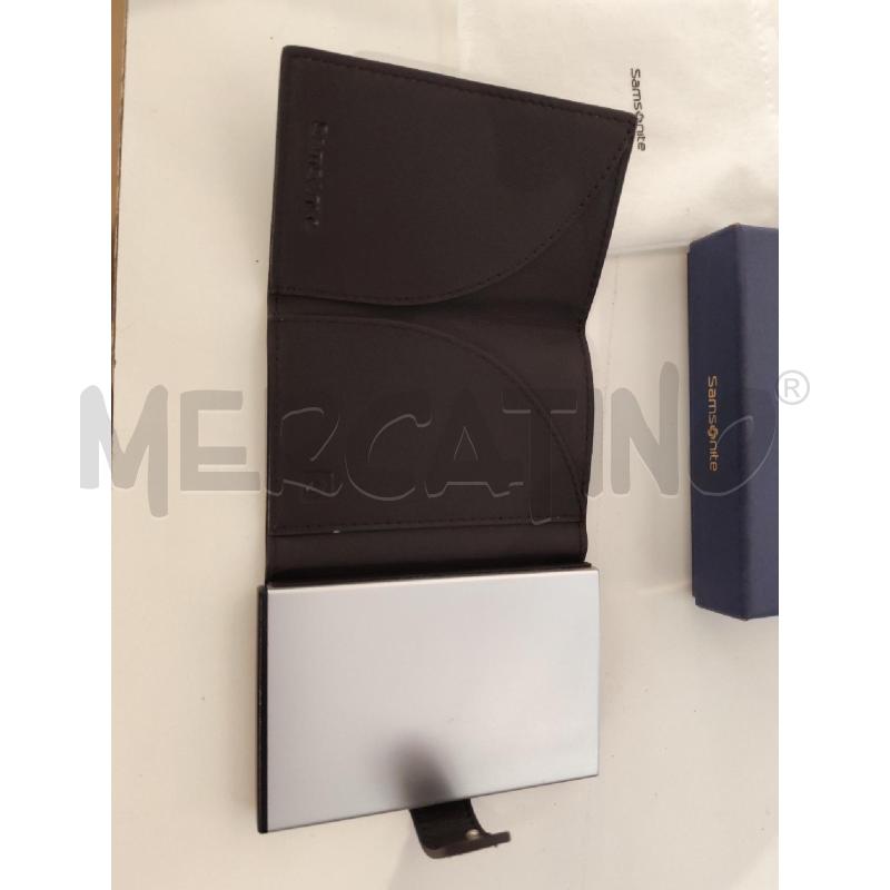 PORTA TESSERE SAMSONITE NERO  | Mercatino dell'Usato Mestre 3