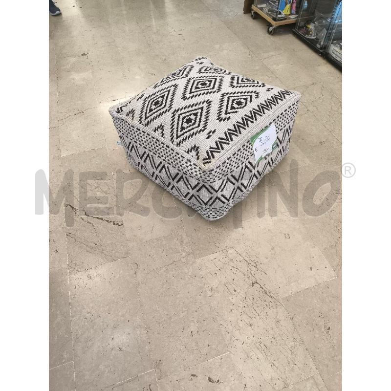 POUF TESSUTO  | Mercatino dell'Usato Mestre 4