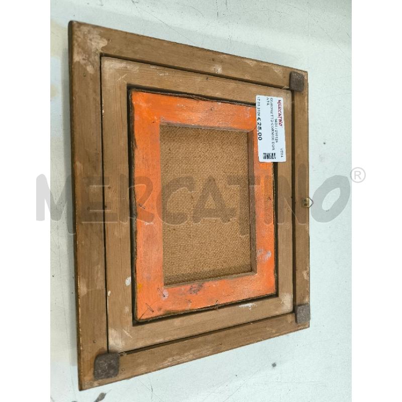 QUADRETTO CORNICE DORATA | Mercatino dell'Usato Mestre 4