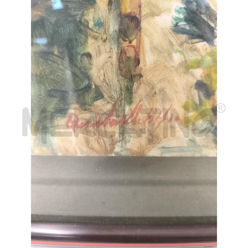 QUADRO ALFIO QUINTAVALLE SU TAVOLETTA  | Mercatino dell'Usato Mestre 2