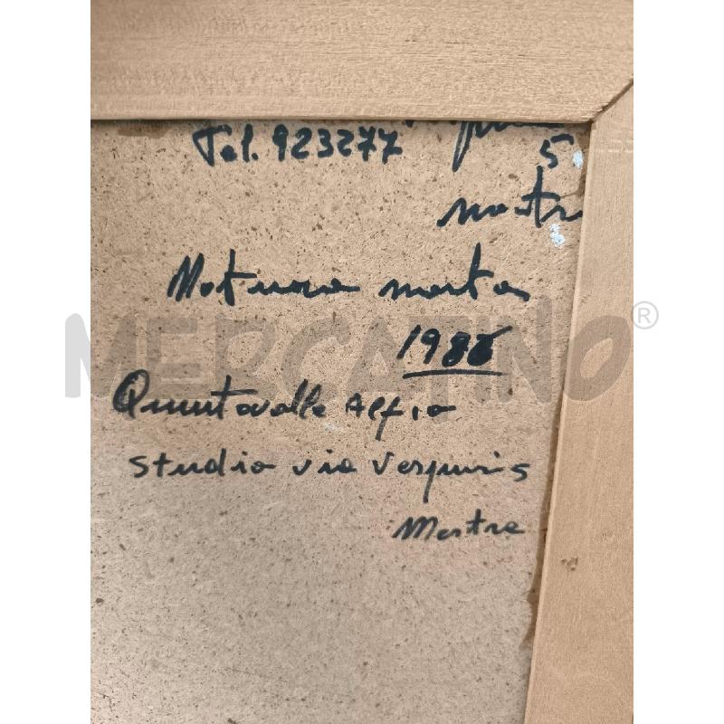 QUADRO ALFIO QUINTAVALLE SU TAVOLETTA  | Mercatino dell'Usato Mestre 5