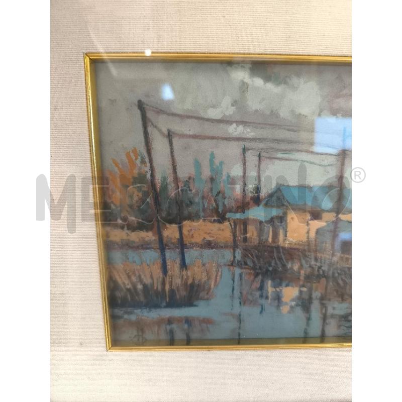 QUADRO ANTONIO MION STUDIO VISTA LAGUNA | Mercatino dell'Usato Mestre 3