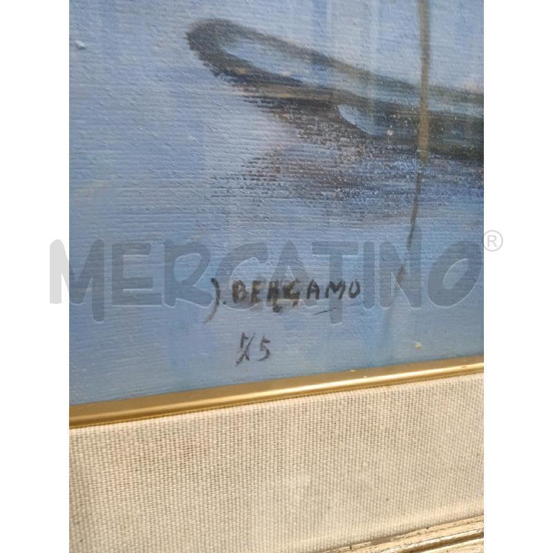 QUADRO BERGAMO VISTA BURANO | Mercatino dell'Usato Mestre 2