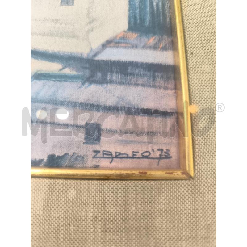 QUADRO BRUNO ZABEO FIUME CON CASE | Mercatino dell'Usato Mestre 2