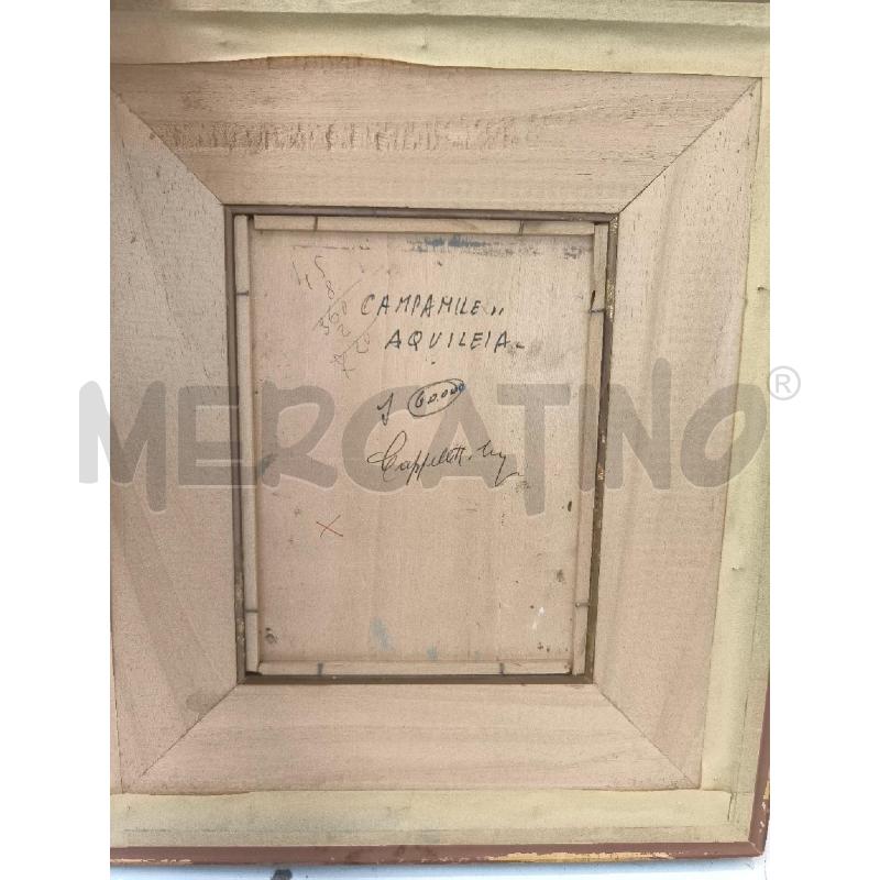 QUADRO CAMPANILE DI AQUILEIA | Mercatino dell'Usato Mestre 4