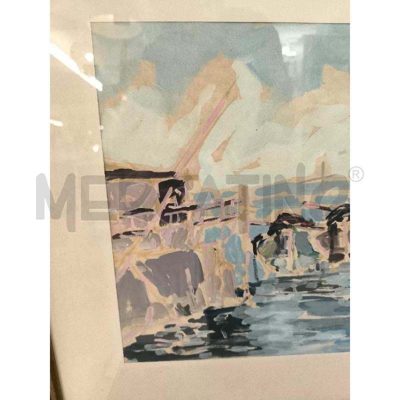 QUADRO CAVALDORO PAESAGGIO LAGUNARE | Mercatino dell'Usato Mestre 3