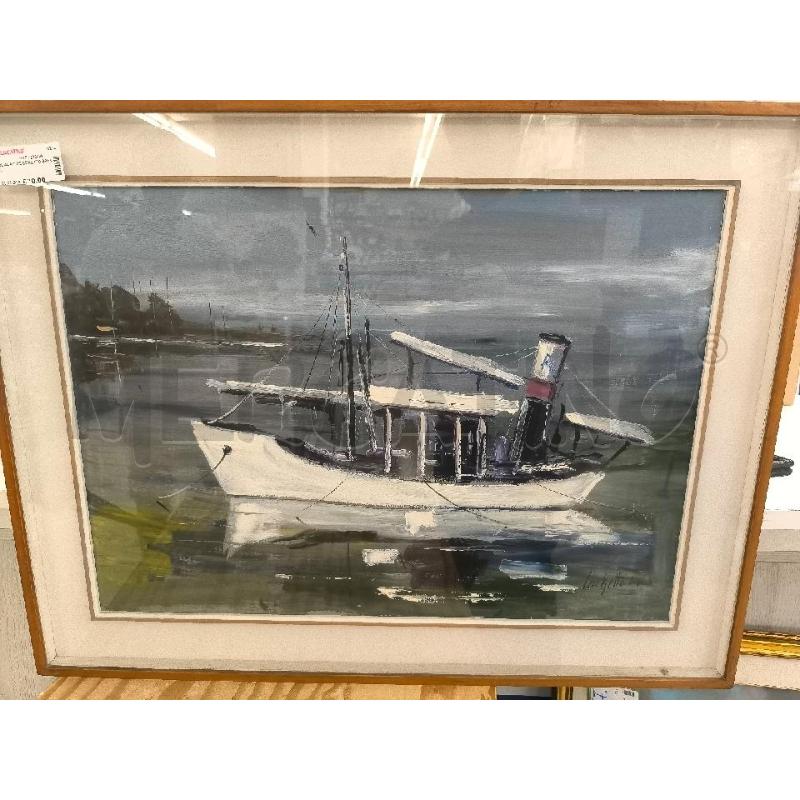 QUADRO CECCHETTO BARCA | Mercatino dell'Usato Mestre 1