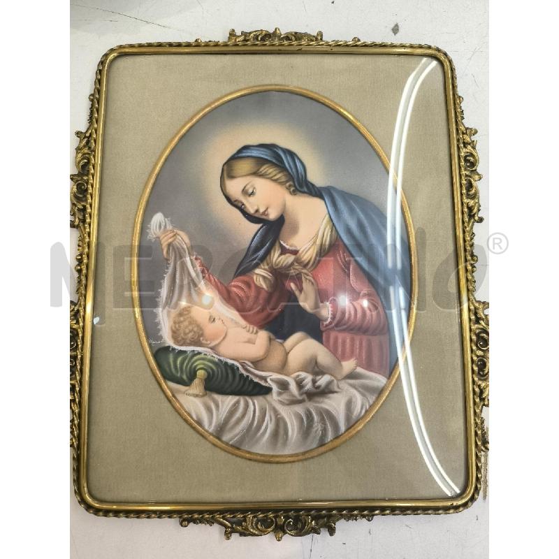 QUADRO DIVINITACOR DORATA METALLO | Mercatino dell'Usato Mestre 1