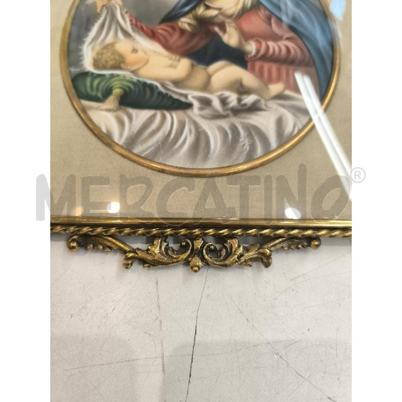 QUADRO DIVINITACOR DORATA METALLO | Mercatino dell'Usato Mestre 3
