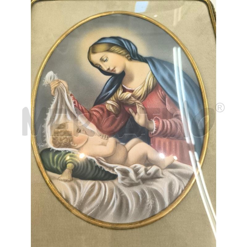 QUADRO DIVINITACOR DORATA METALLO | Mercatino dell'Usato Mestre 4