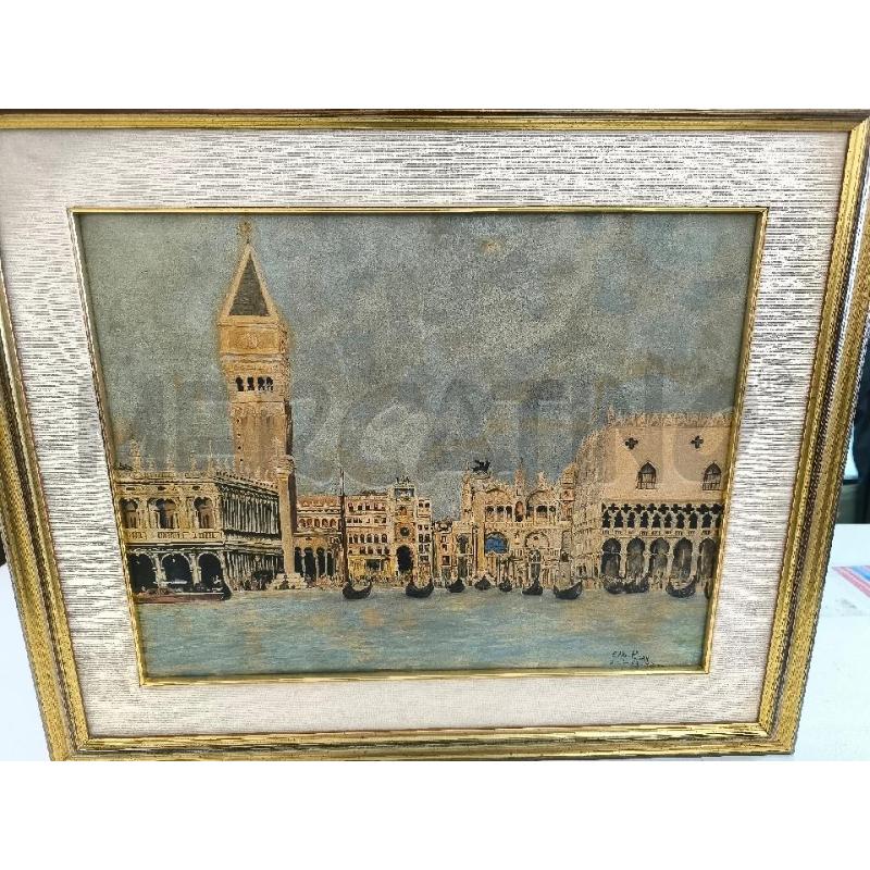 QUADRO ELIO PAGGIN BACINO SAN MARCO | Mercatino dell'Usato Mestre 1