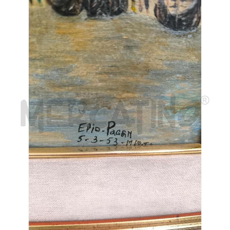 QUADRO ELIO PAGGIN BACINO SAN MARCO | Mercatino dell'Usato Mestre 2