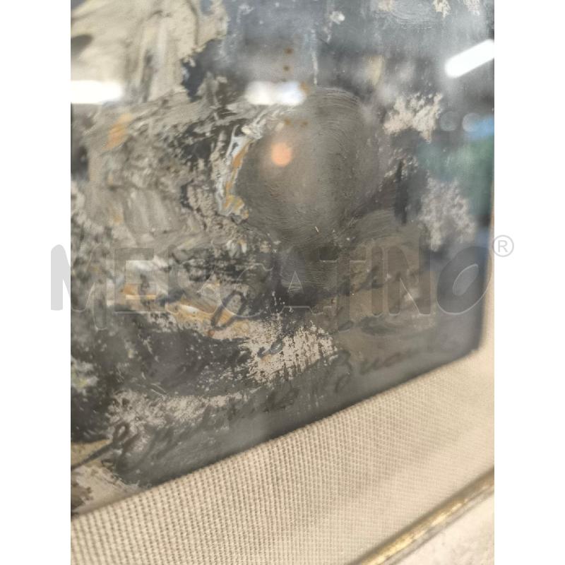 QUADRO EZELINO BRIANTE MOLO CON BARCHE | Mercatino dell'Usato Mestre 2