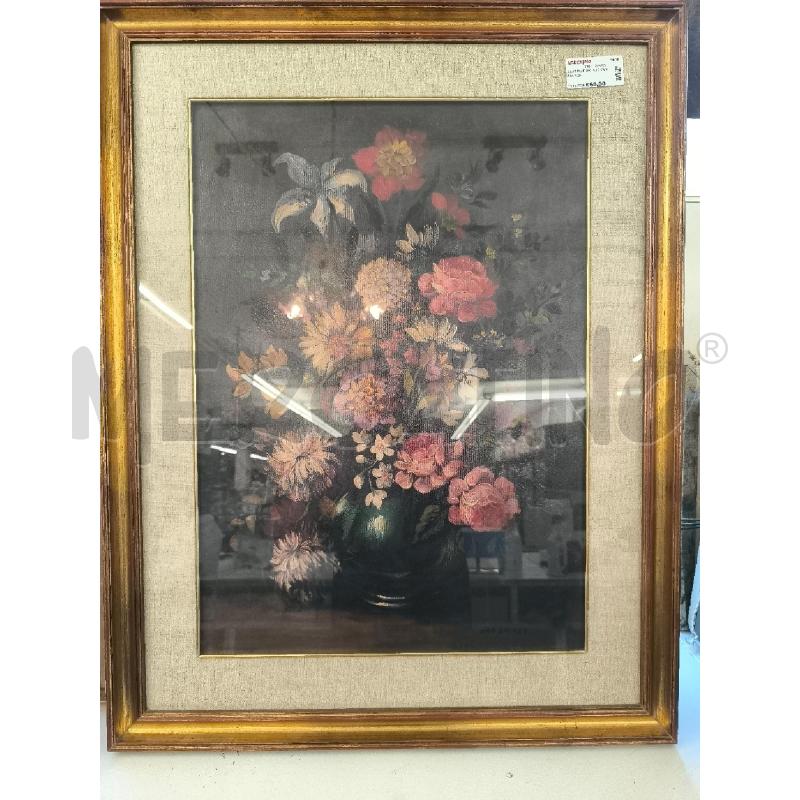 QUADRO FIORI AUT VAN BRUKEN | Mercatino dell'Usato Mestre 1