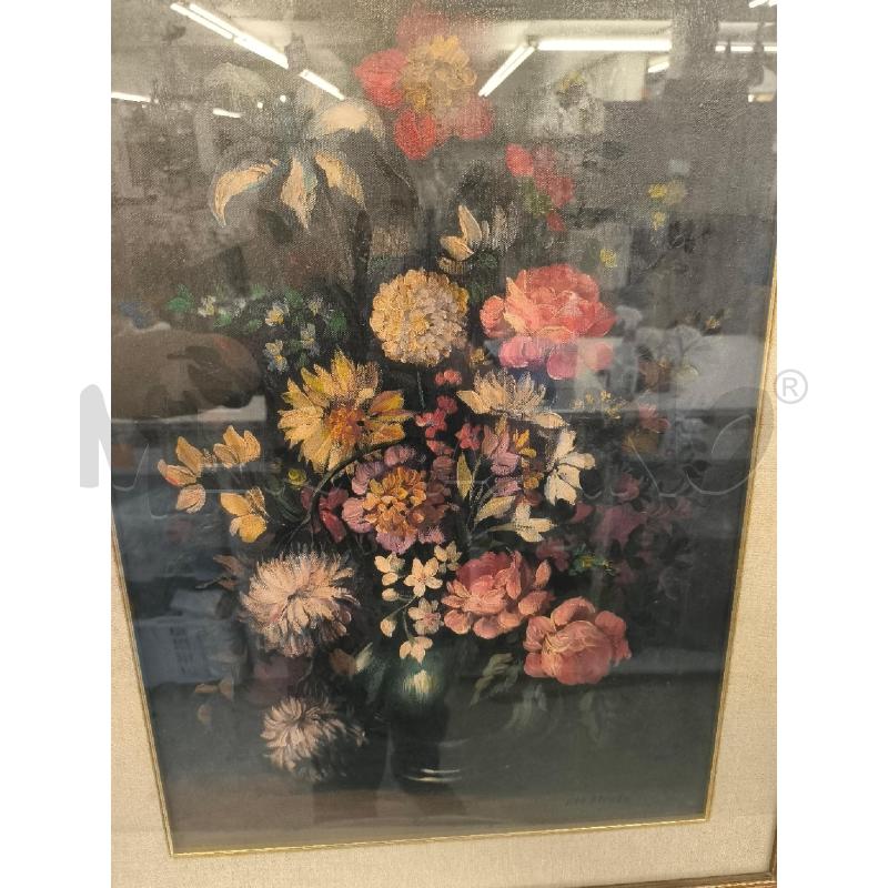 QUADRO FIORI AUT VAN BRUKEN | Mercatino dell'Usato Mestre 2