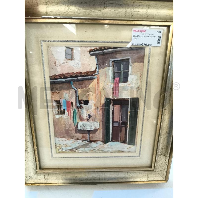 QUADRO GIORGIO ZUFFINI CASA | Mercatino dell'Usato Mestre 1