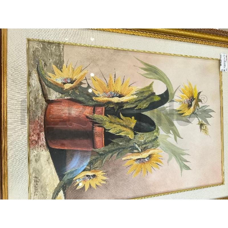 QUADRO GIRASOLI BRUNELLO | Mercatino dell'Usato Mestre 1