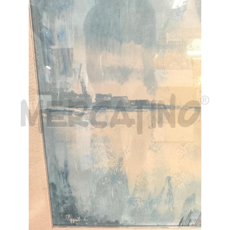 QUADRO GRANDE PIZZATO LUCIANO LAGUNA VENETA | Mercatino dell'Usato Mestre 2