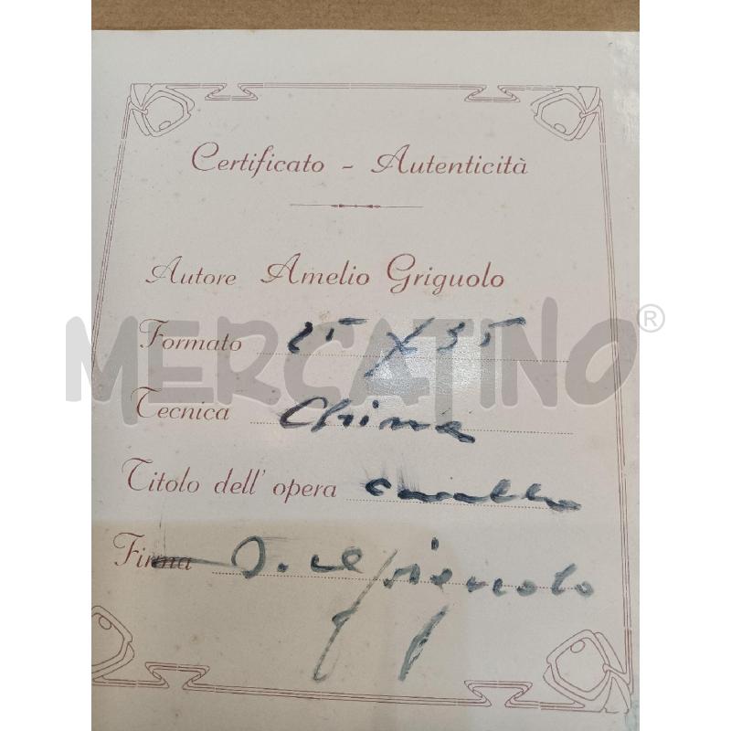 QUADRO GRIGUOLO AMELIO CAVALLO | Mercatino dell'Usato Mestre 4