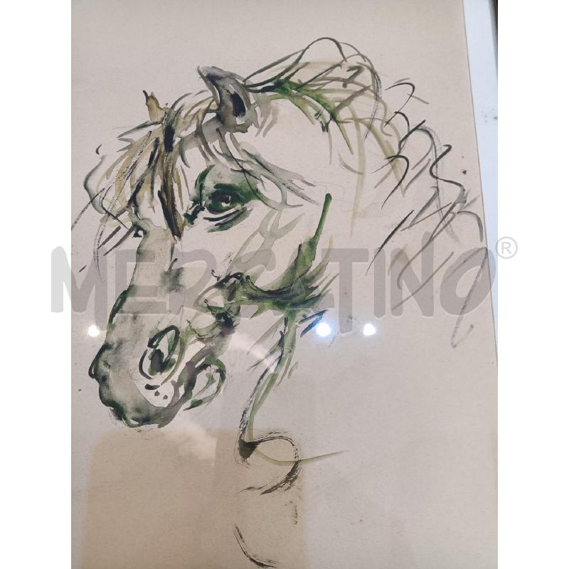 QUADRO GRIGUOLO AMELIO CAVALLO TESTA | Mercatino dell'Usato Mestre 3