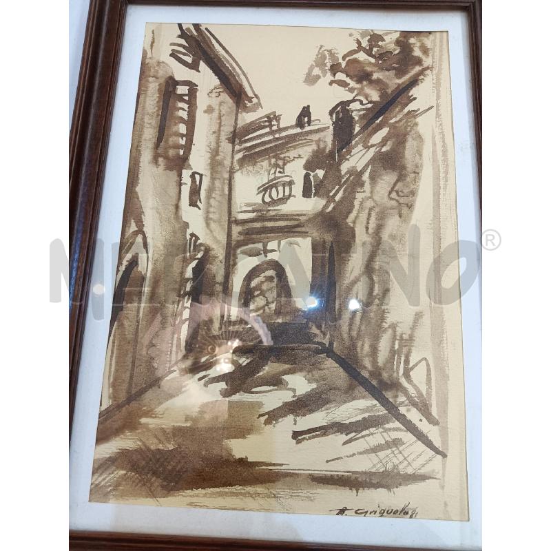 QUADRO GRIGUOLO AMELIO SCORCIO | Mercatino dell'Usato Mestre 1