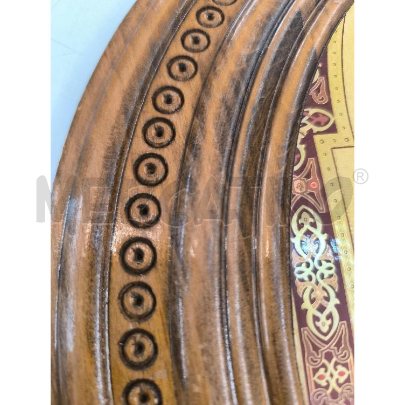 QUADRO ICONA TONDA IN LEGNO  | Mercatino dell'Usato Mestre 2