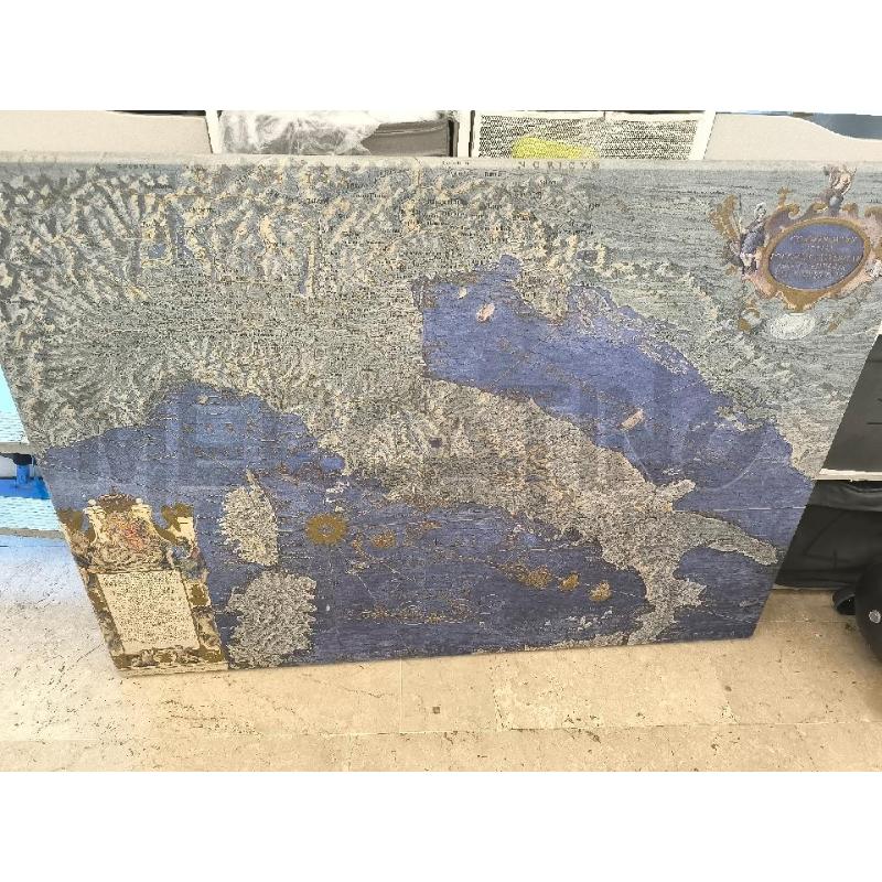 QUADRO ITALIA FISICA | Mercatino dell'Usato Mestre 1