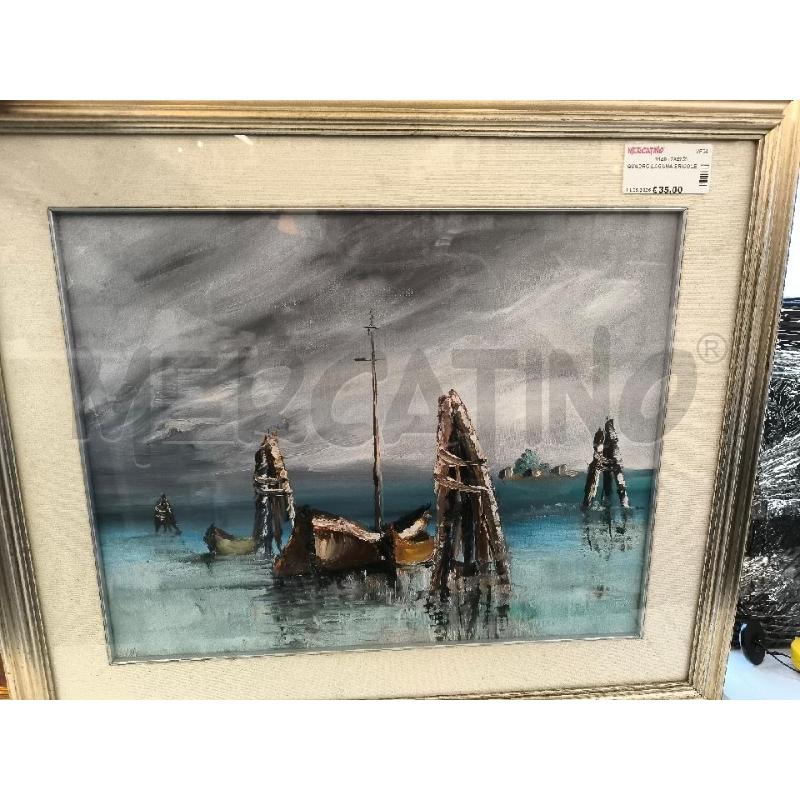 QUADRO LAGUNA BRICOLE | Mercatino dell'Usato Mestre 1