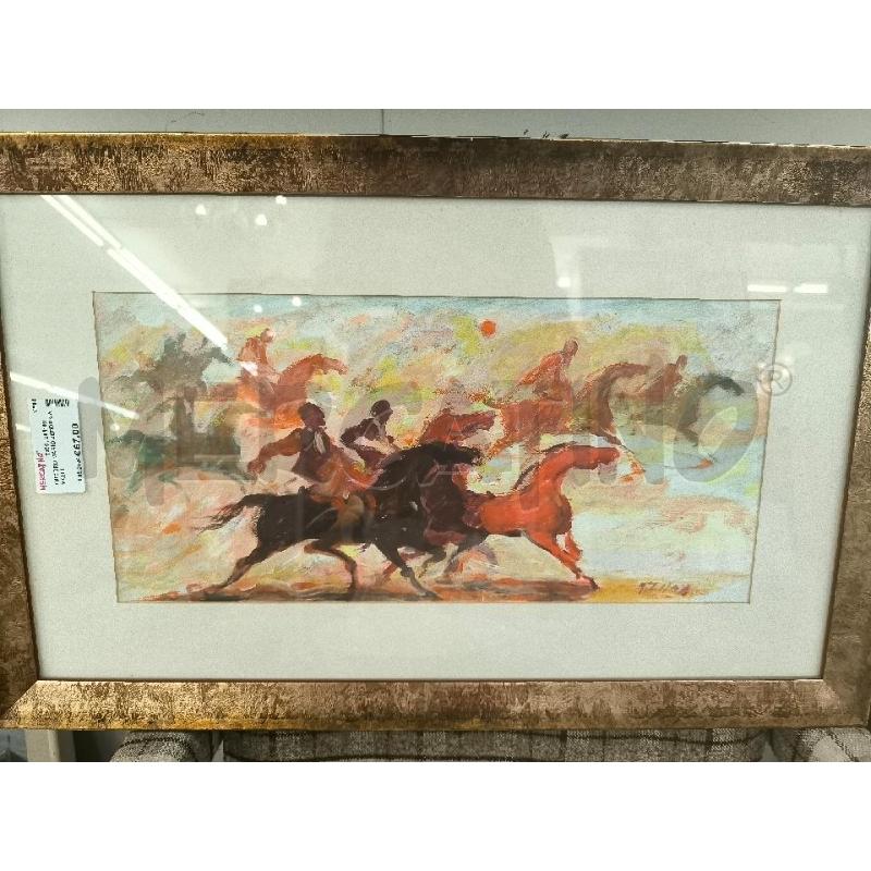 QUADRO MARIO ZEDDA CAVALLI | Mercatino dell'Usato Mestre 1