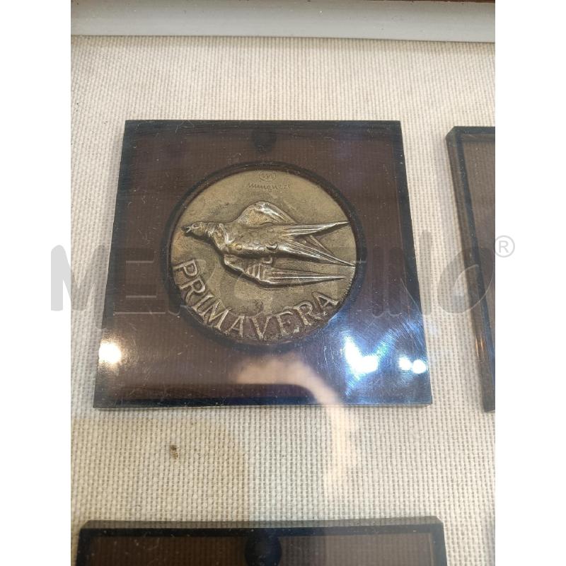 QUADRO MEDAGLIE IN BRONZO LUCIANO MINGUZZI | Mercatino dell'Usato Mestre 2
