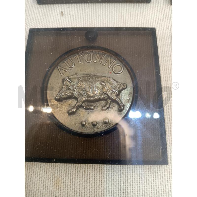 QUADRO MEDAGLIE IN BRONZO LUCIANO MINGUZZI | Mercatino dell'Usato Mestre 4