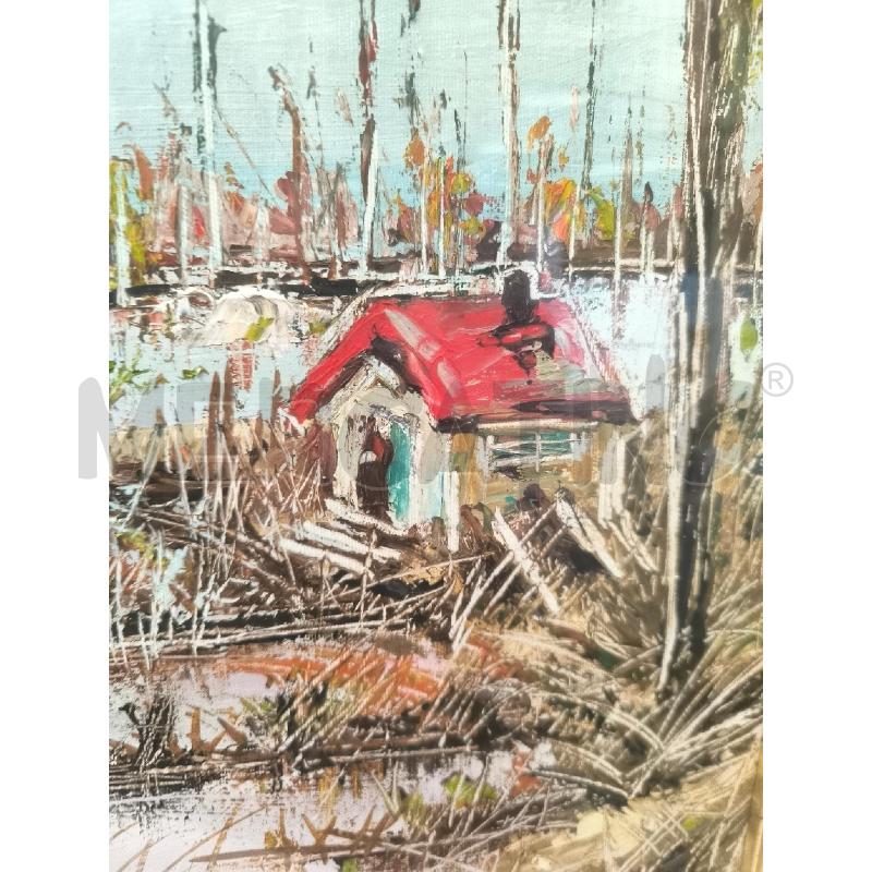 QUADRO NANDO OVIDI LAGUNA | Mercatino dell'Usato Mestre 3