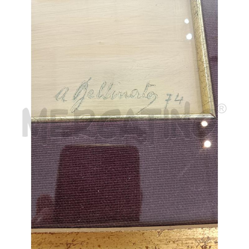 QUADRO NATURA MORTA CORNICE DORATA | Mercatino dell'Usato Mestre 2