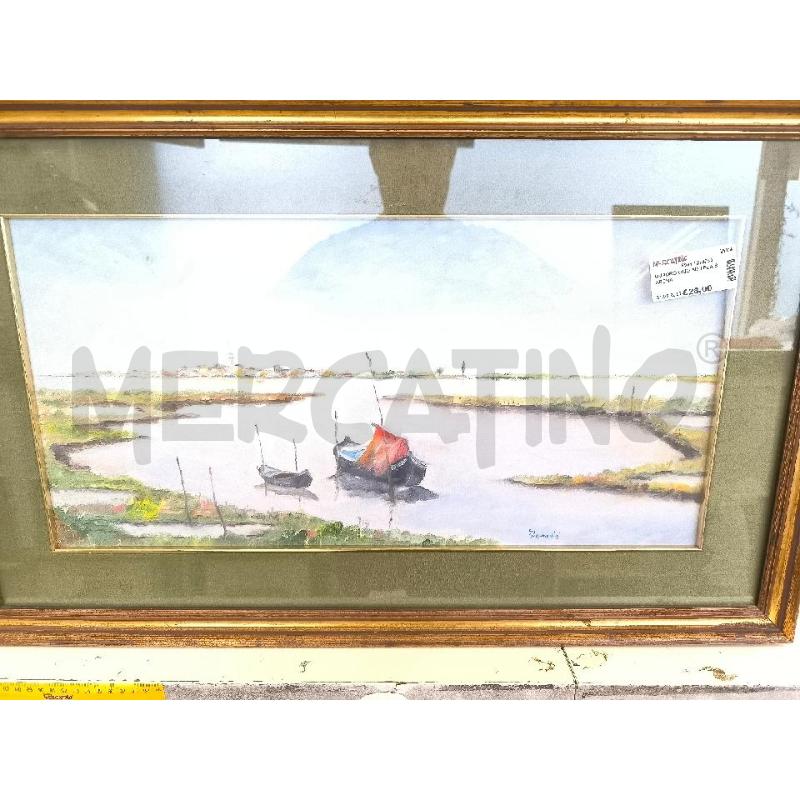 QUADRO OLIO SU TELA BARENA | Mercatino dell'Usato Mestre 1
