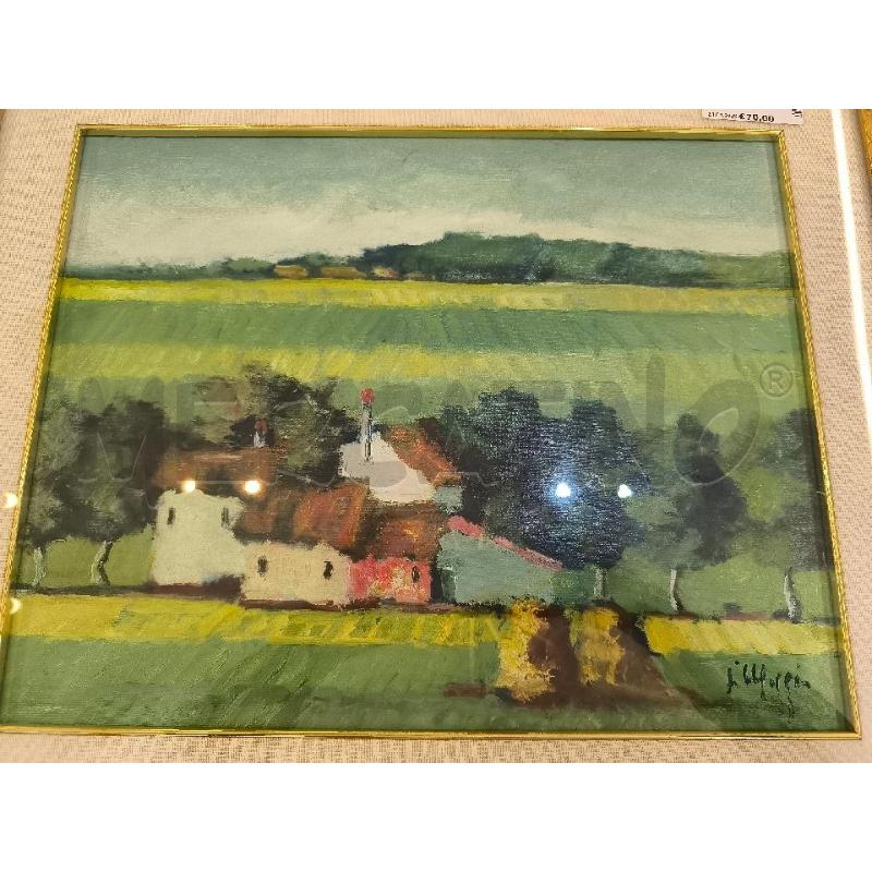 QUADRO PAESAGGIO AUTORE MAGGIO | Mercatino dell'Usato Mestre 3