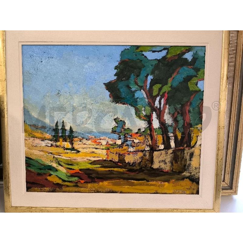 QUADRO PAESAGGIO COLLI SICILIANI | Mercatino dell'Usato Mestre 1