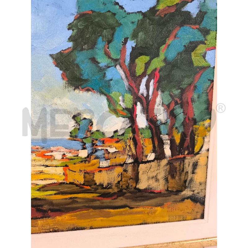 QUADRO PAESAGGIO COLLI SICILIANI | Mercatino dell'Usato Mestre 4
