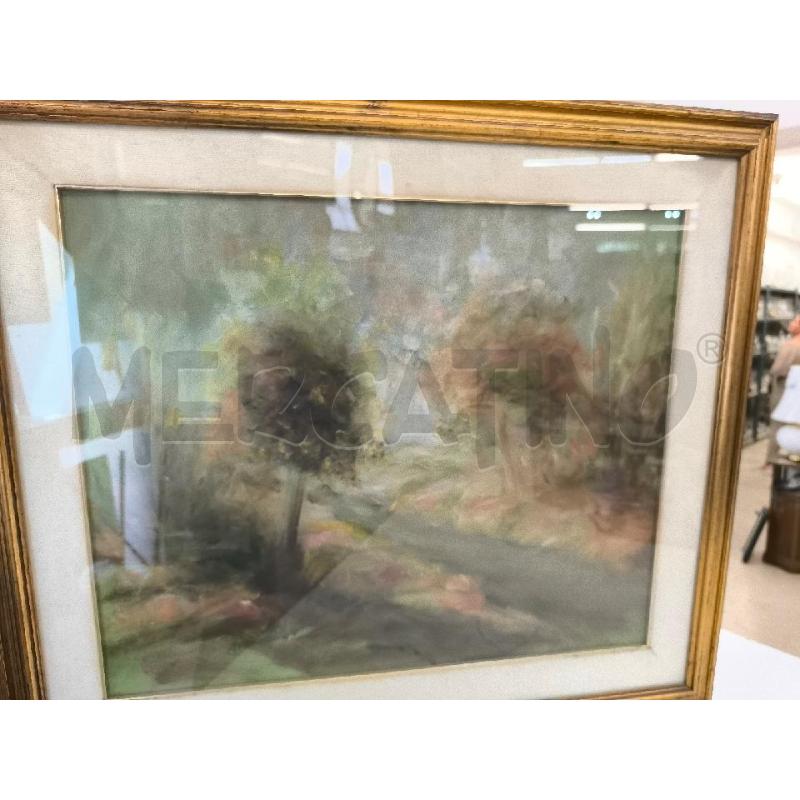 QUADRO PAESAGGIO CON ALBERI | Mercatino dell'Usato Mestre 2