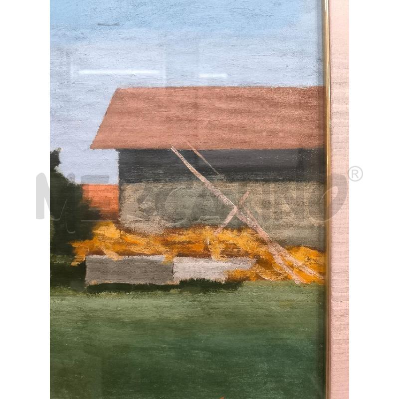 QUADRO PAESAGGIO CON PRATO | Mercatino dell'Usato Mestre 3