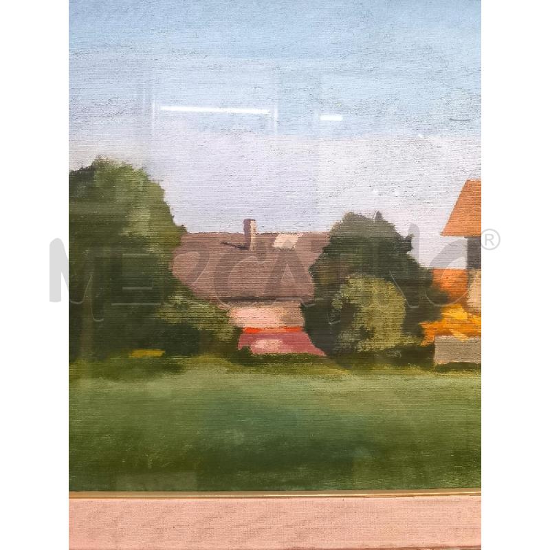 QUADRO PAESAGGIO CON PRATO | Mercatino dell'Usato Mestre 4