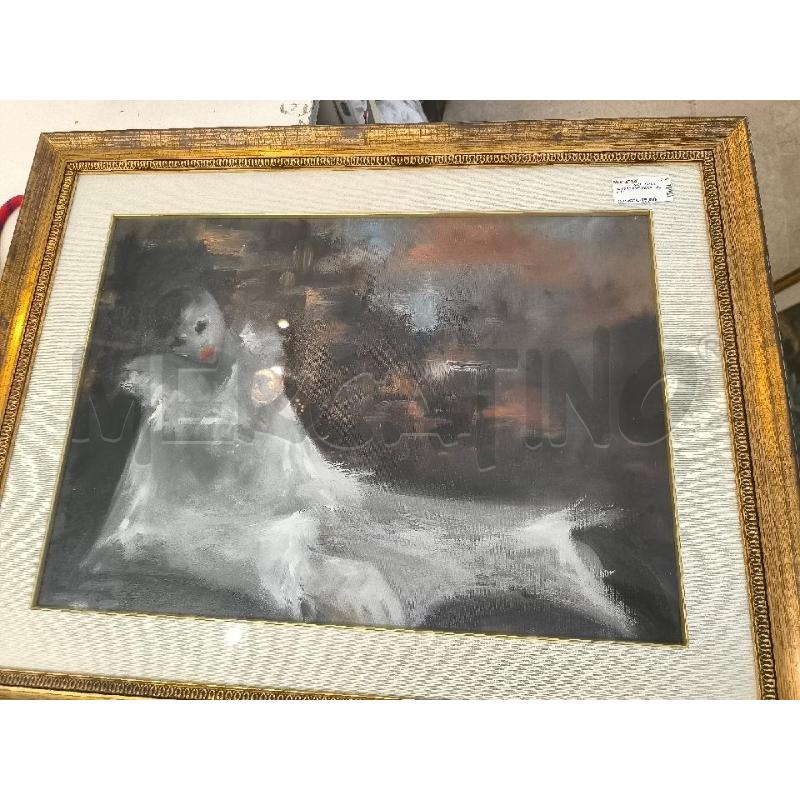 QUADRO PAGLIACCIO MILO 72 | Mercatino dell'Usato Mestre 1