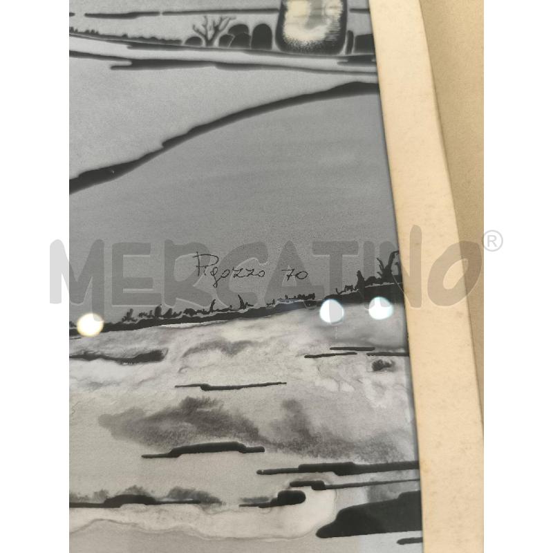 QUADRO PIGOZZO BOSCO SPOGLIO CON SOLE | Mercatino dell'Usato Mestre 2