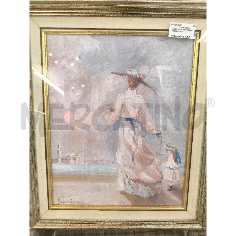 QUADRO RAVIZZA MATTINO VENEZIANO | Mercatino dell'Usato Mestre 1