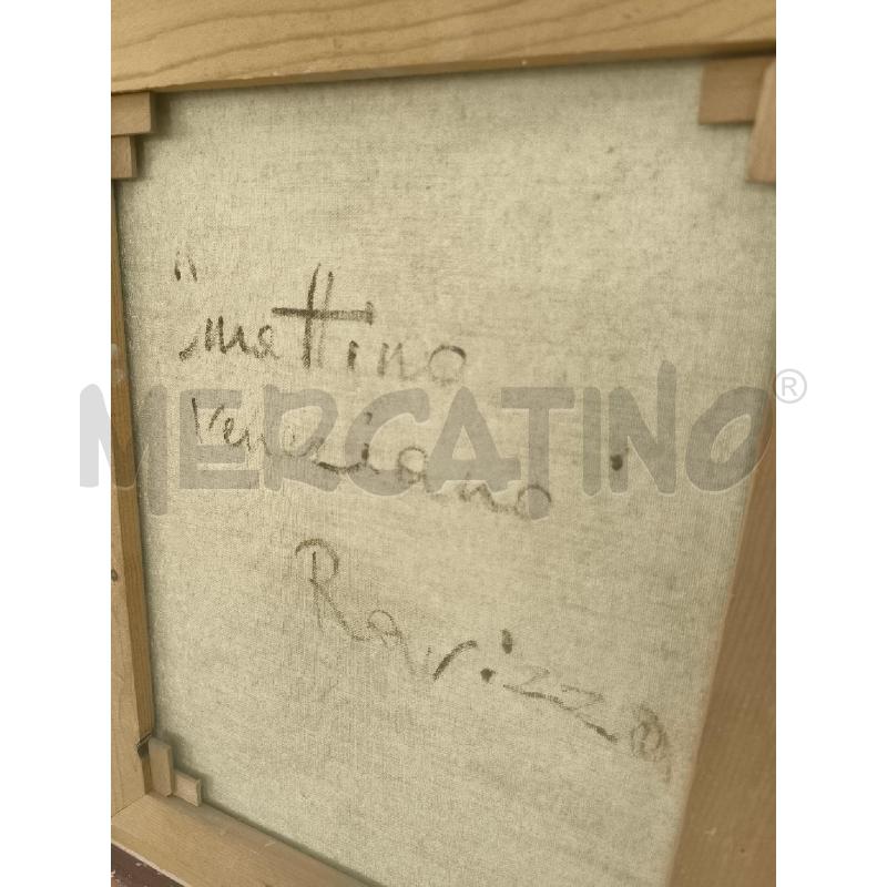 QUADRO RAVIZZA MATTINO VENEZIANO | Mercatino dell'Usato Mestre 3